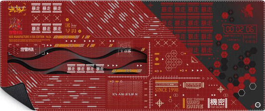 Mousepad Evangelion Rojo