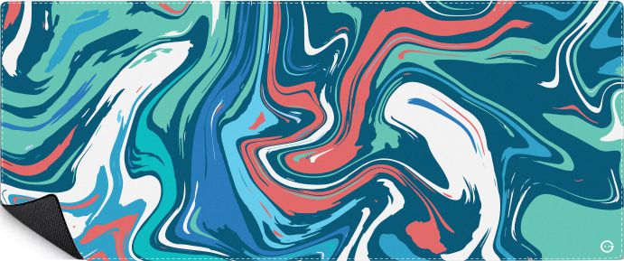 Mousepad Liquid Strata Aguamarina