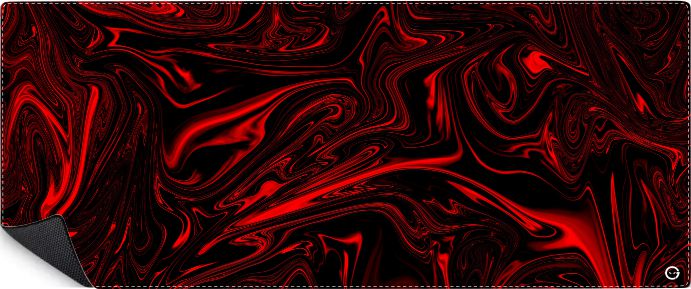 Mousepad Liquid Strata Rojo