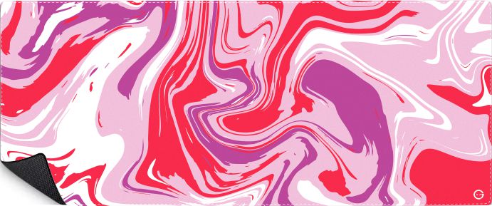 Mousepad Liquid Strata Rosa