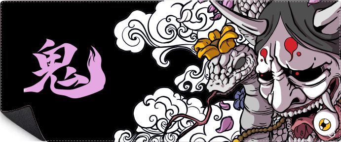 Mousepad Máscara Oni Mousepad Máscara Oni