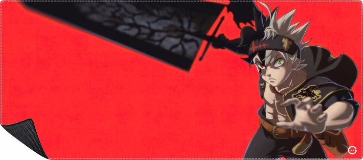 Mousepad Black Clover Mousepad Black Clover
