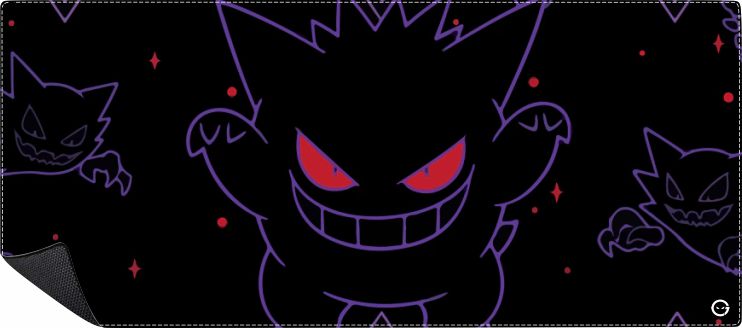 Mousepad Black Gengar