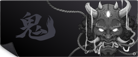 Mousepad Oni Mask Mousepad Oni Mask