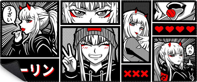 Mousepad Zero Two Mousepad Zero Two