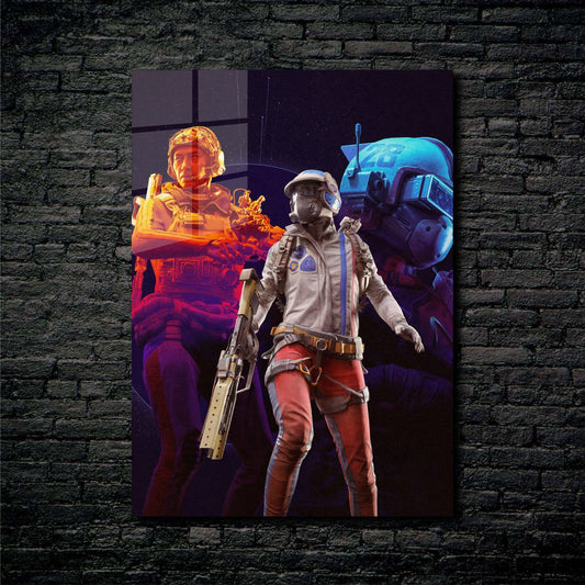 Poster Metalizado ARC RAIDERS