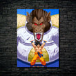 Poster Metalizado DBZ PIXELART