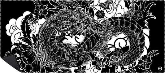 Mousepad Dragon Black Japon