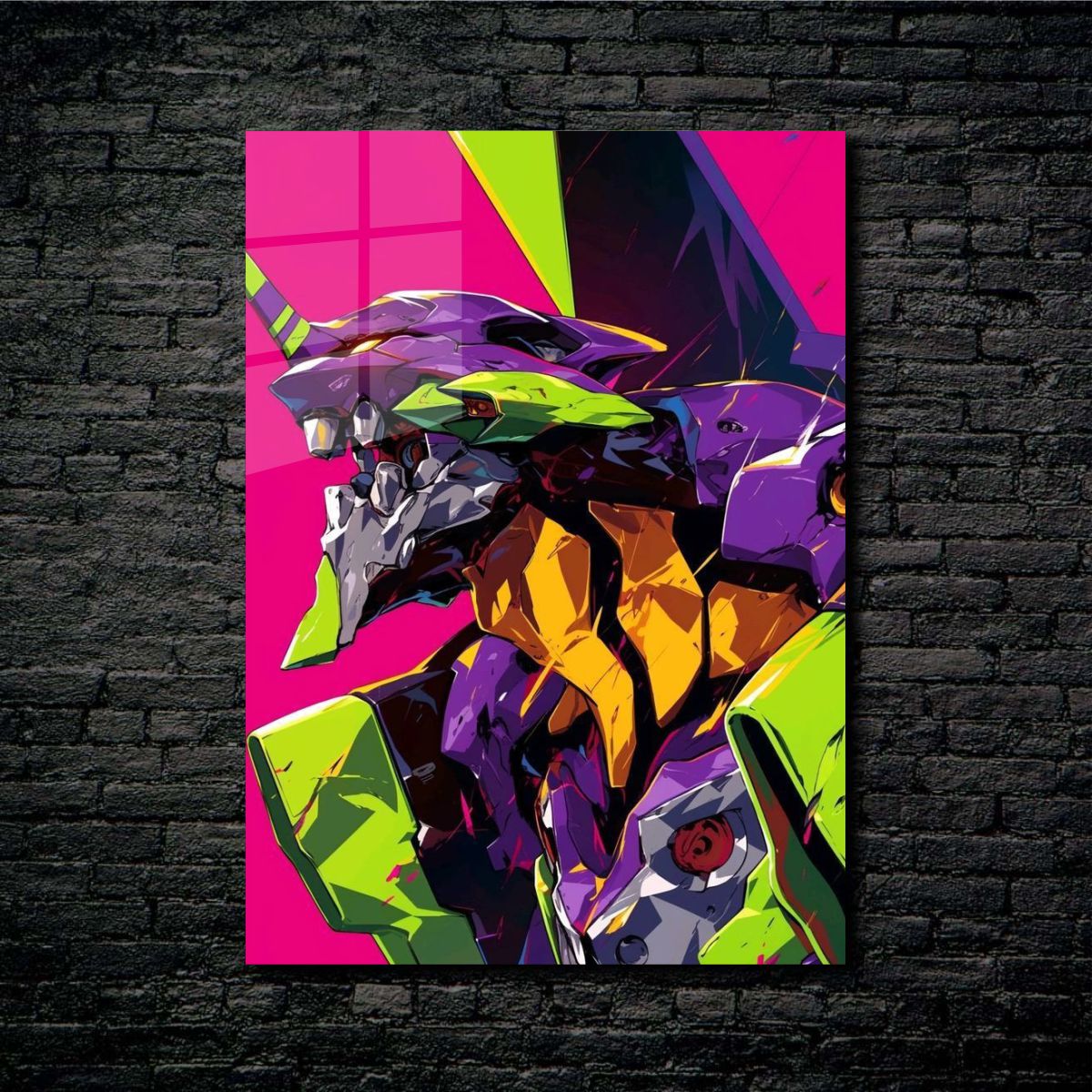 Poster Metalizado EVANGELION