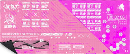 Mousepad Evangelion Rosa