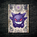 Poster Metalizado GENGAR