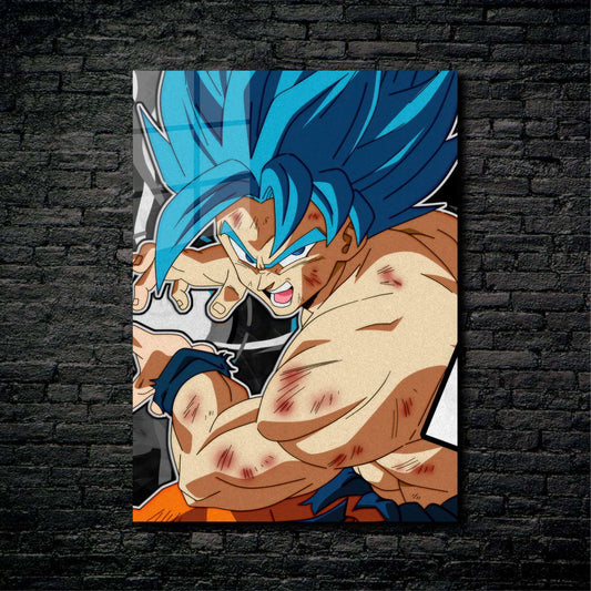 Poster Metalizado GOKU