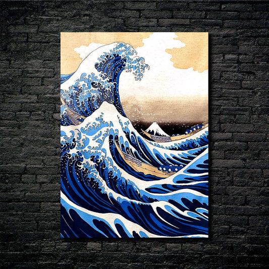 Poster Metalizado GRAN OLA