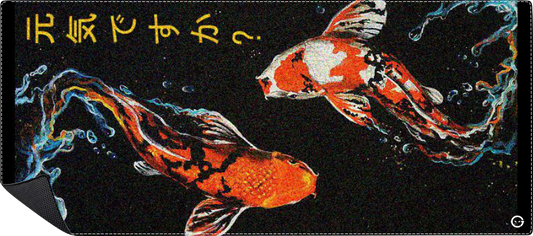Mousepad Hermanos Pez Koi