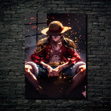 Poster Metalizado LUFFY