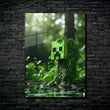 Poster Metalizado MINECRAFT