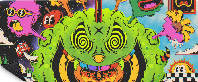 Mousepad Toxic Comic