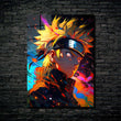 Poster Metalizado NARUTO
