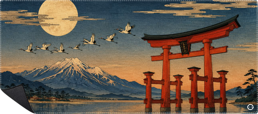Mousepad Paisaje Japones Gruyas
