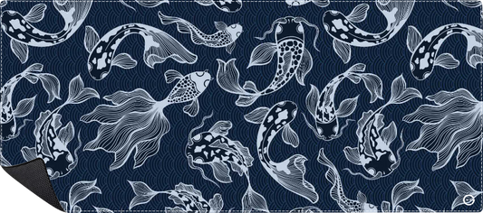 Mousepad Pez Koi Blue