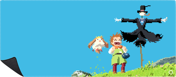 MOUSEPAD PIXEL ART REF 10