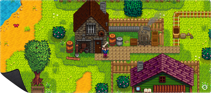 MOUSEPAD PIXEL ART REF 23