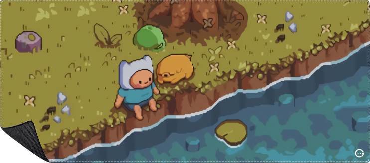 MOUSEPAD PIXEL ART REF 25