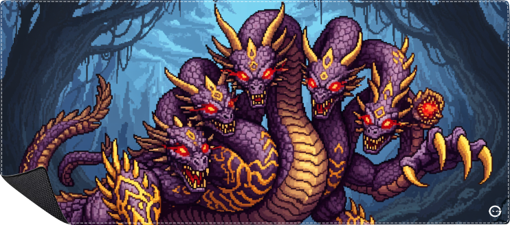 MOUSEPAD PIXEL ART REF 26