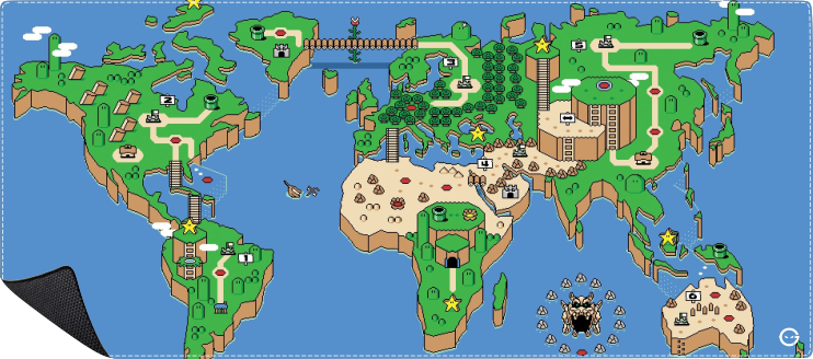 MOUSEPAD PIXEL ART REF 28