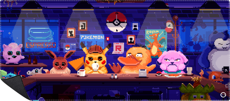 MOUSEPAD PIXEL ART REF 35