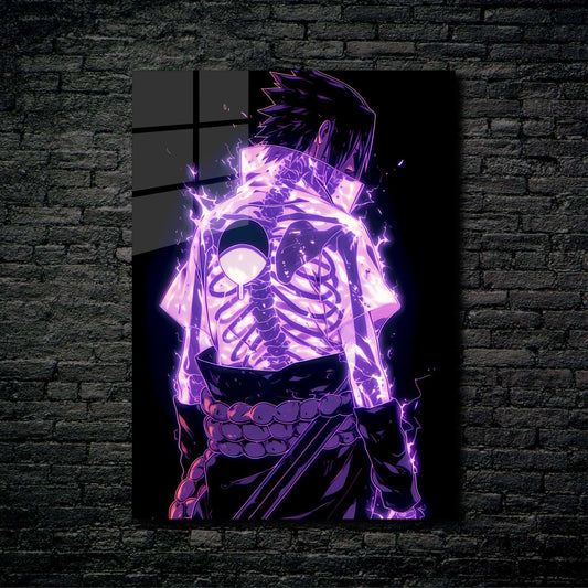 Poster Metalizado SASUKE SUSANO