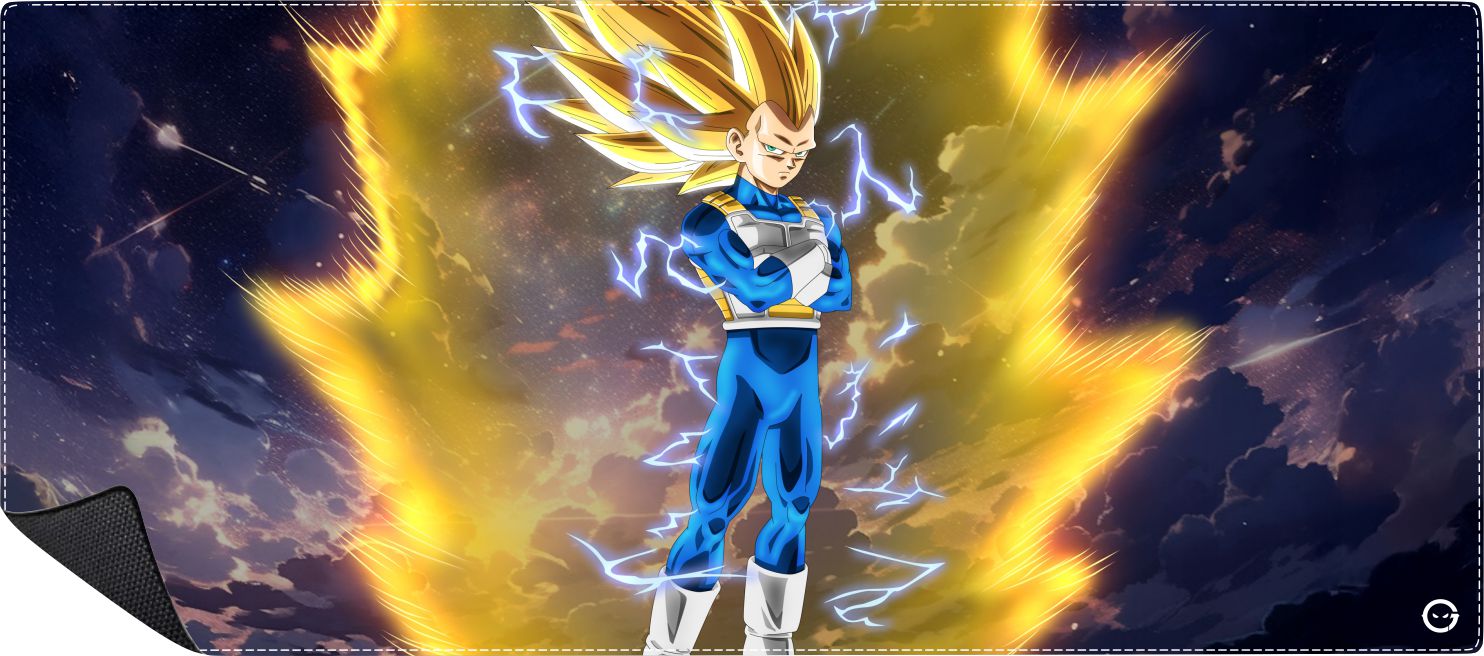 Mousepad Vegueta Super Saiyan 3