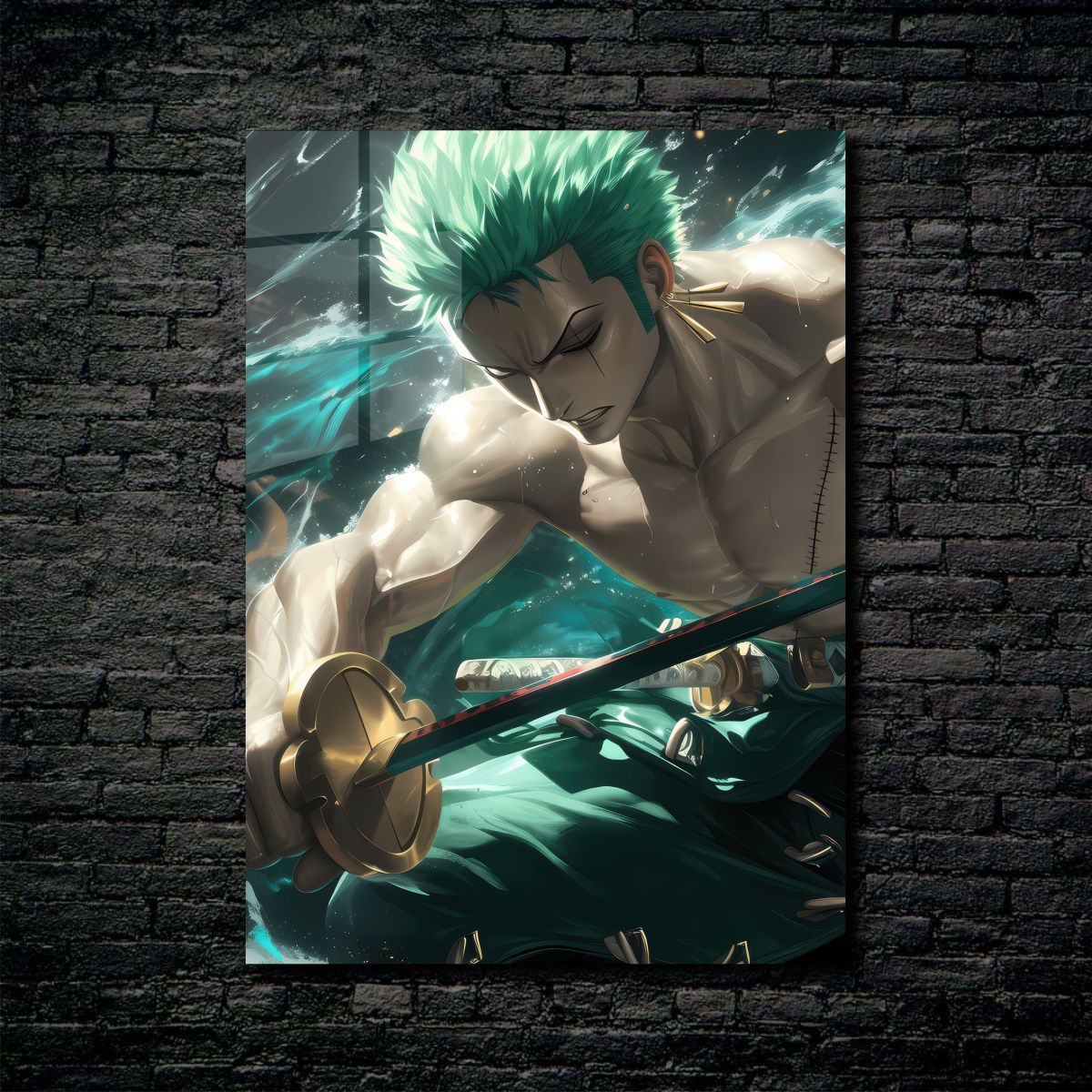 Poster Metalizado ZORO