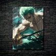 Poster Metalizado ZORO