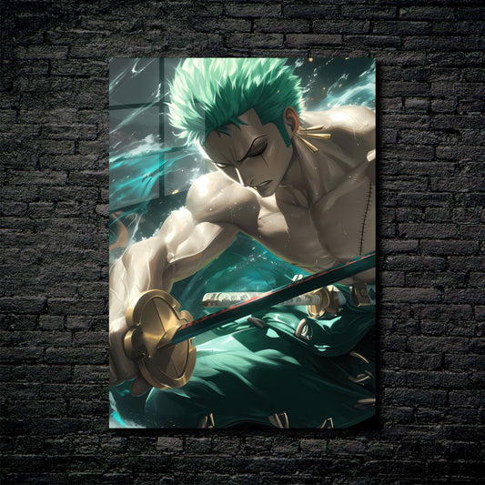 Poster Metalizado ZORO